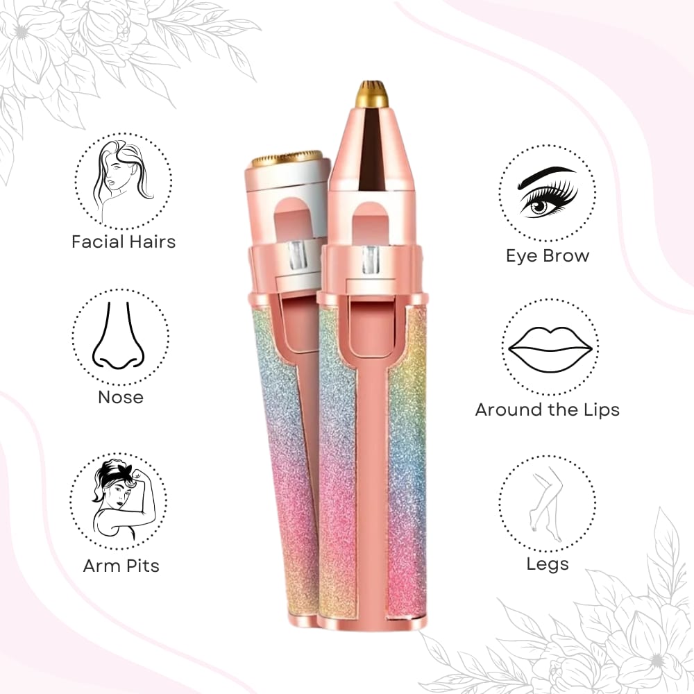 Original 2 in 1 Facial Hair Remover  | Fast..Rechargeable 🔋⚡