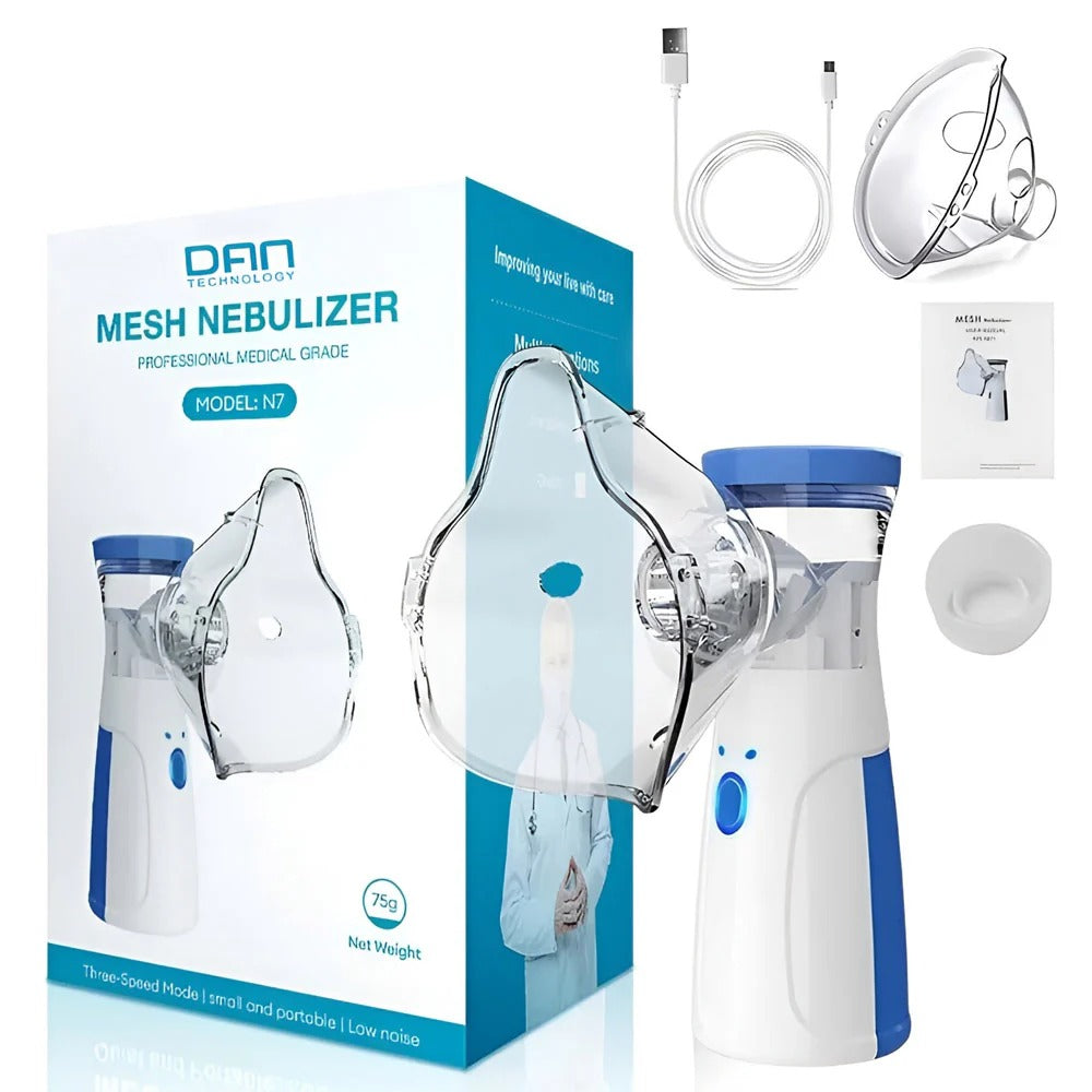 High Quality Mesh Nebulizer Portable ❤️ ( USB & Cell Operated 🔋)